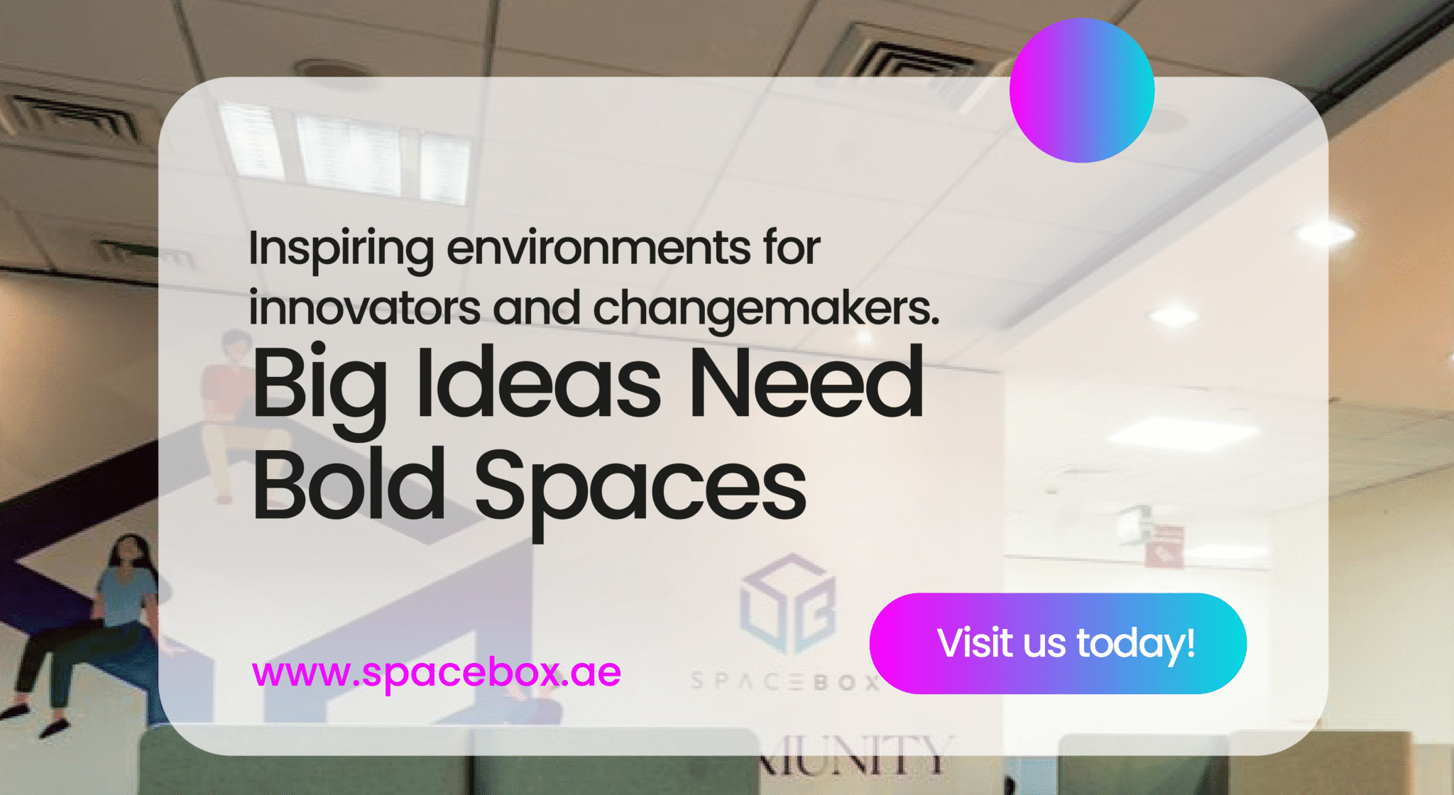 Spacebox promotional poster